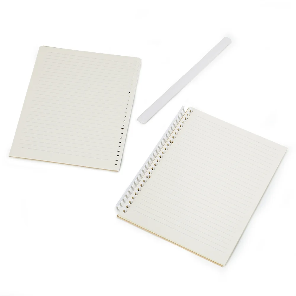 Caderno B5 em kraft com wire-o personalizado