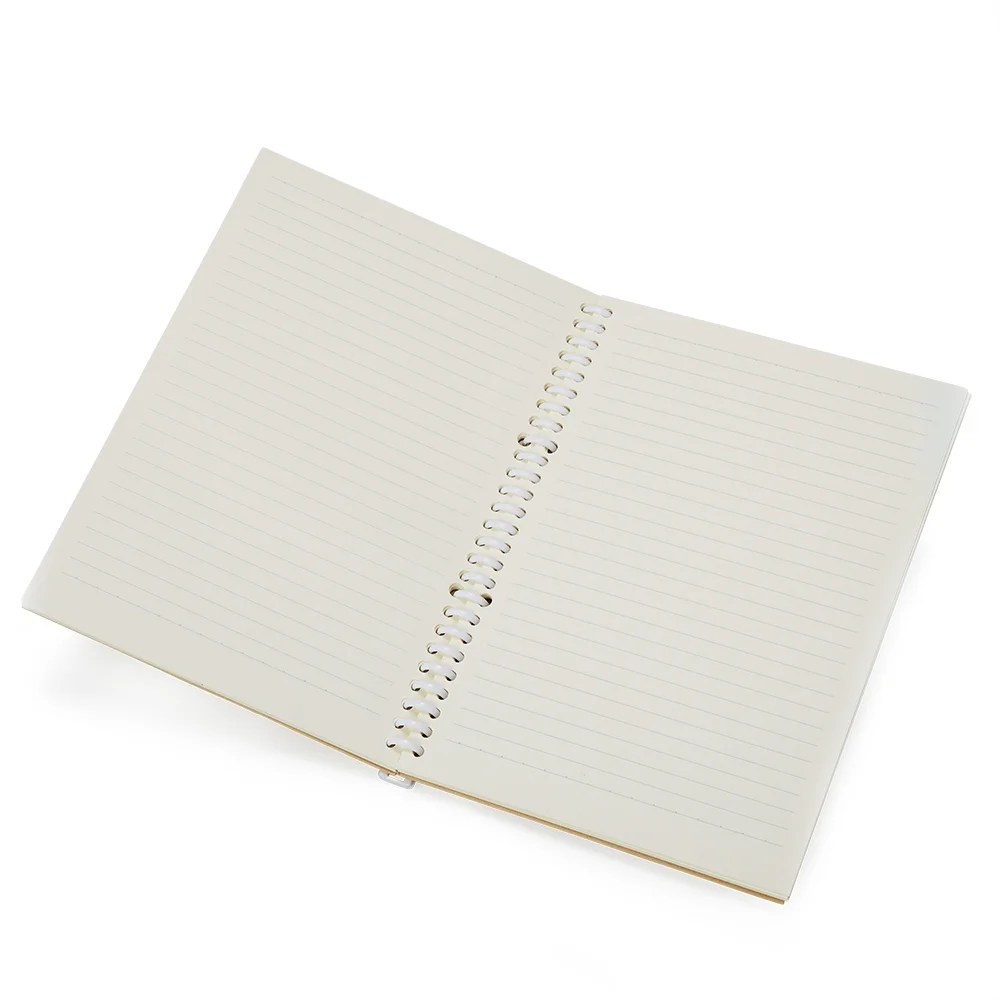 Caderno B5 em kraft com wire-o personalizado