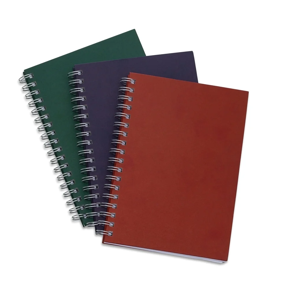Caderno grande 24x18cm com capa kraft personalizado