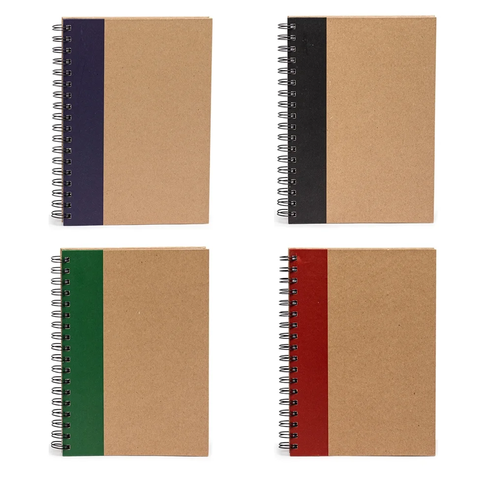 Caderno grande 24x18cm com capa kraft personalizado