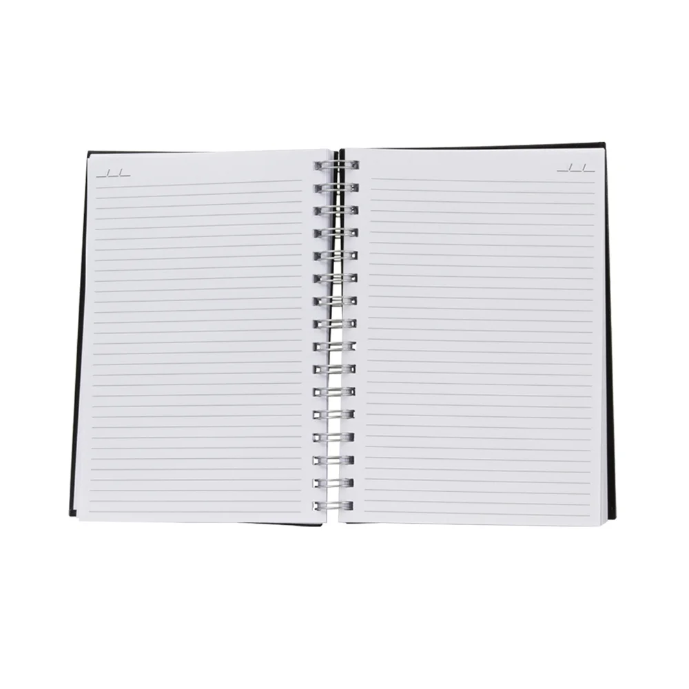 Caderno grande 24x18cm em couro sintético personalizado