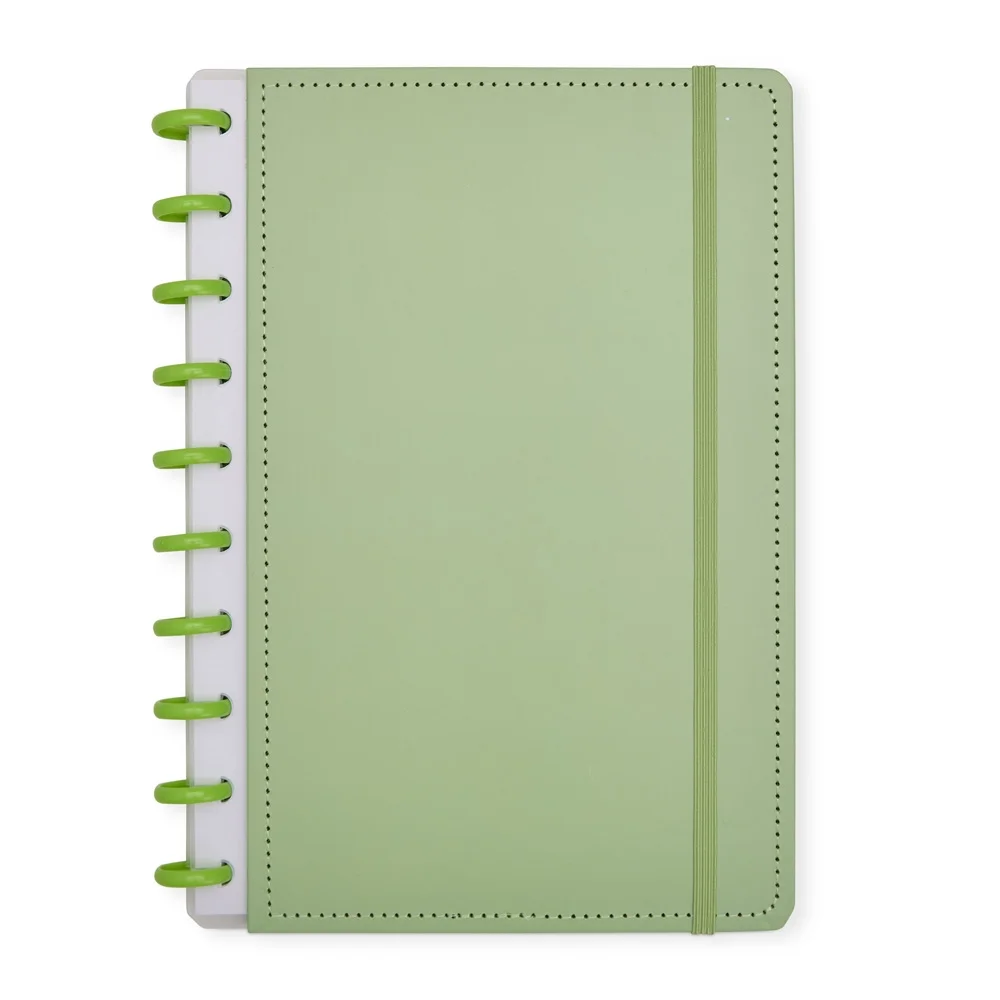 Caderno grande 23x19cm de disco personalizado