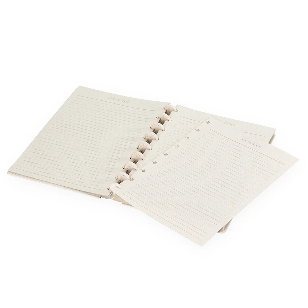 Caderno grande 23x18cm de disco ecológico personalizado