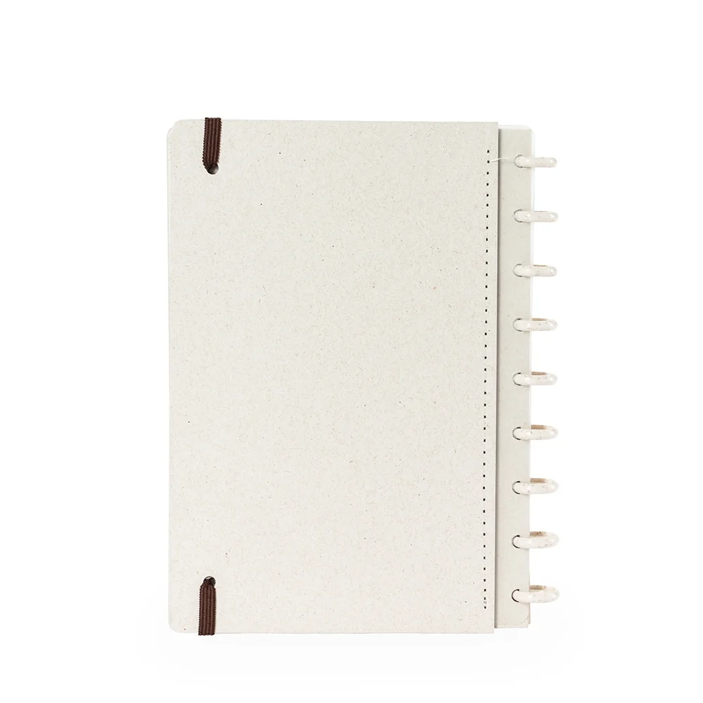 Caderno grande 23x18cm de disco ecológico personalizado