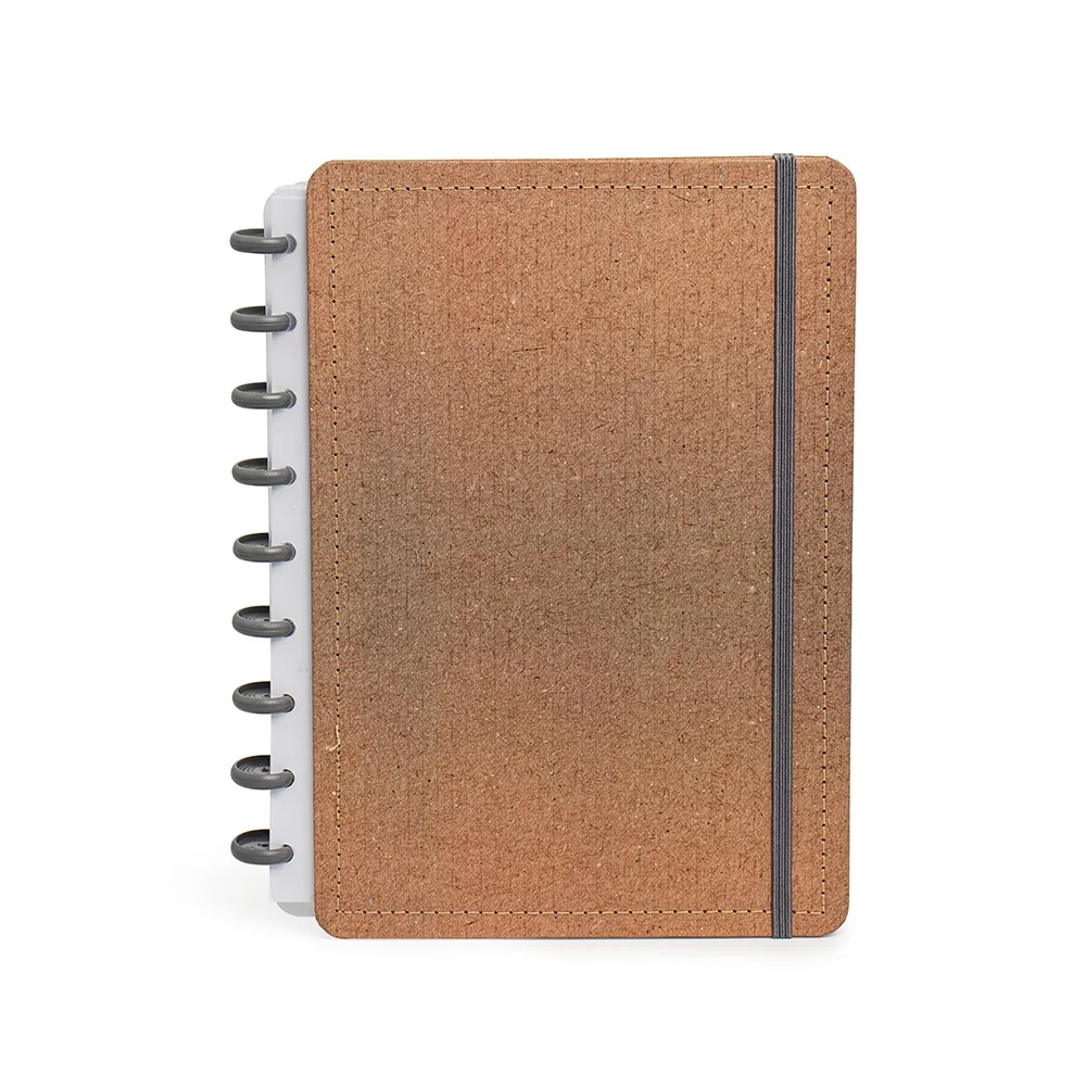 Caderno grande 23x20cm de disco em percalux personalizado