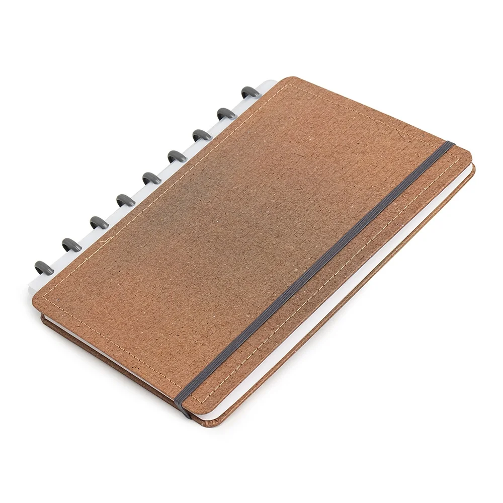 Caderno grande 23x20cm de disco em percalux personalizado
