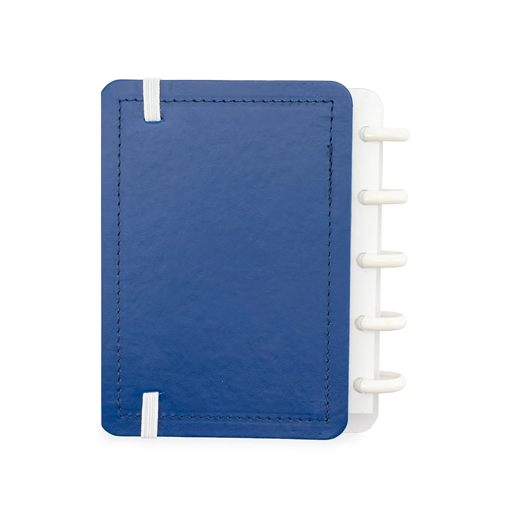 Caderno 13x14cm de disco em percalux personalizado