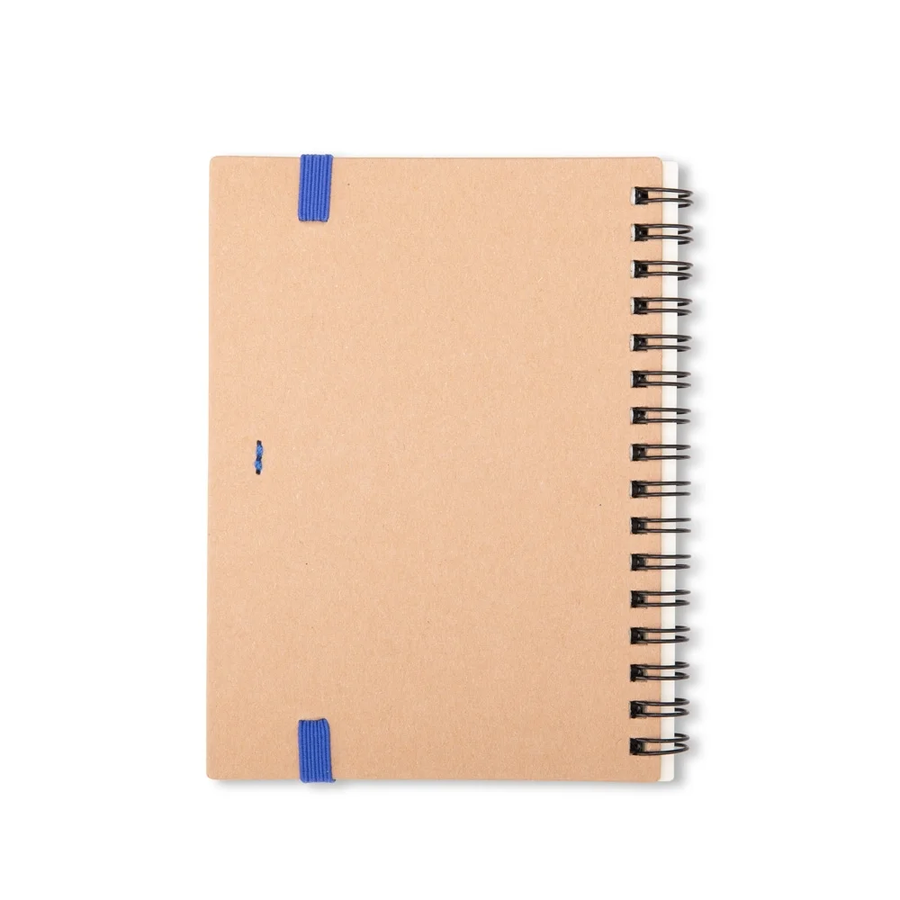 Caderno 14x11cm ecológico em kraft personalizado