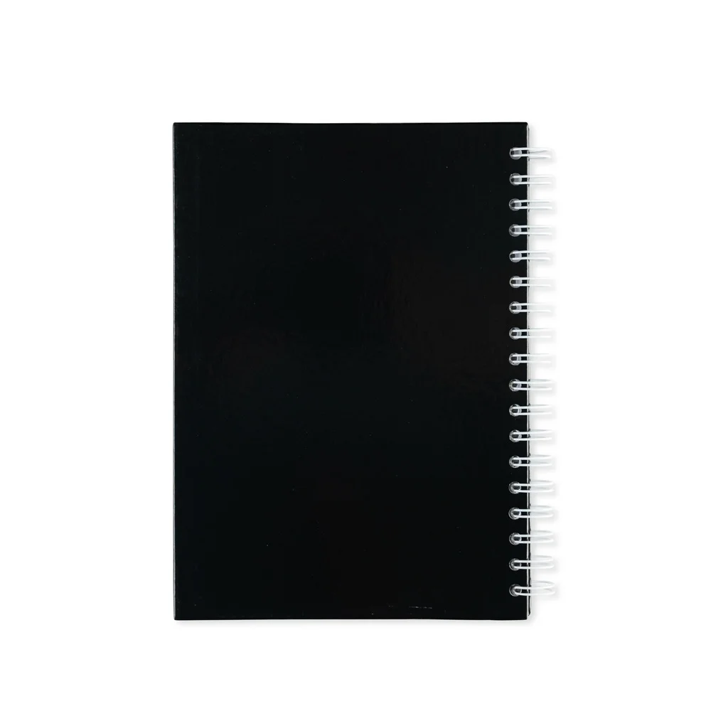 Caderno grande 25x19cm capa dura brilhante personalizado