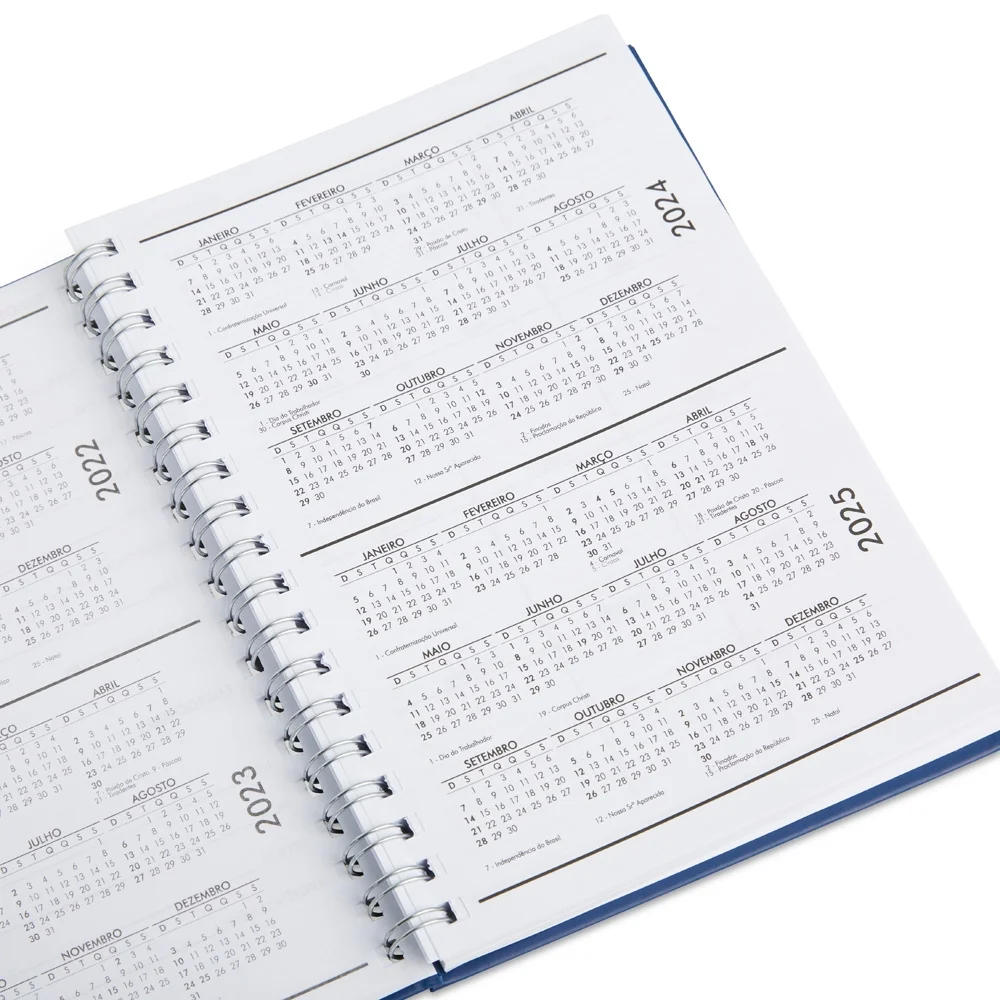 Caderno grande 24x18cm emborrachado personalizado