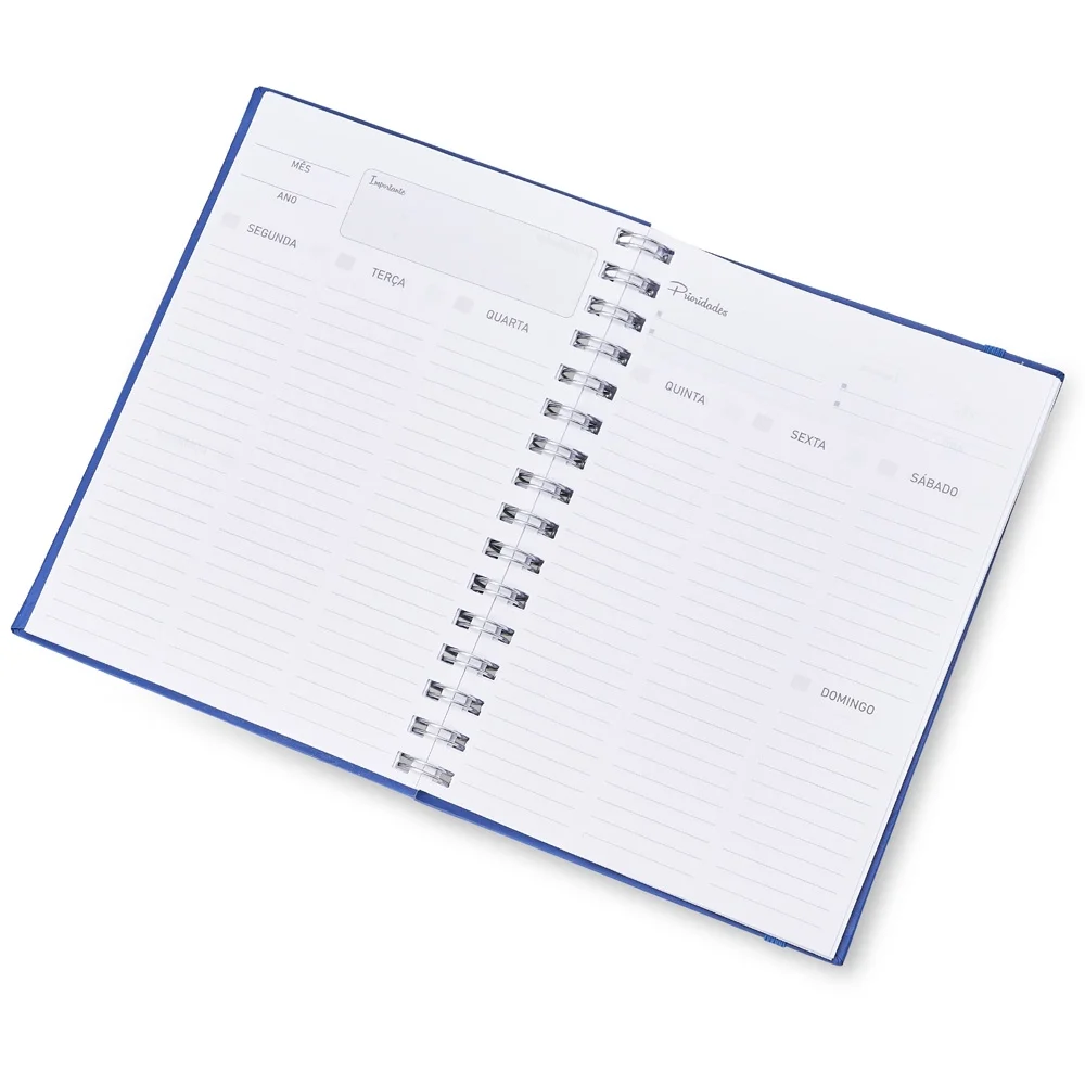 Caderno A5 planner personalizado