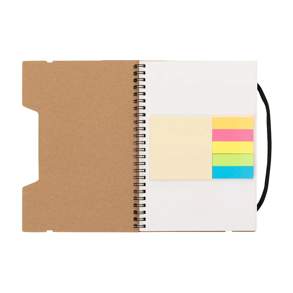 Caderno P/ Anot. Kraft Com Elastico
