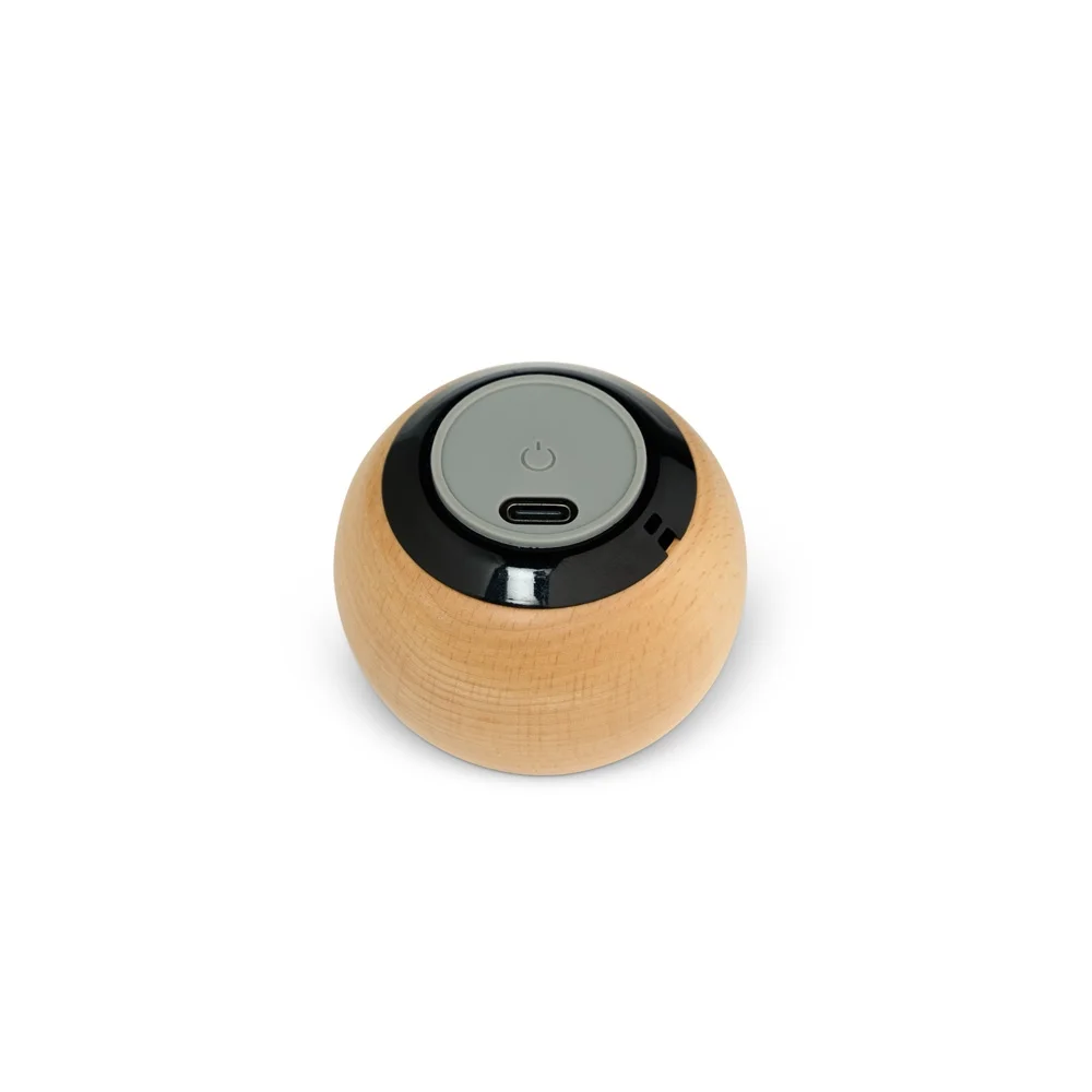 Caixa de som Bluetooth TWS em madeira personalizada