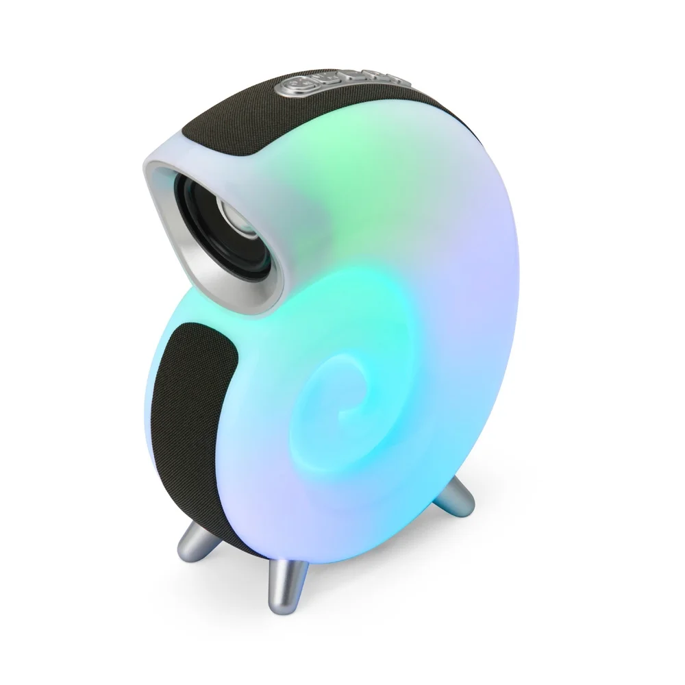 Caixa de som TWS com luminária RGB personalizada