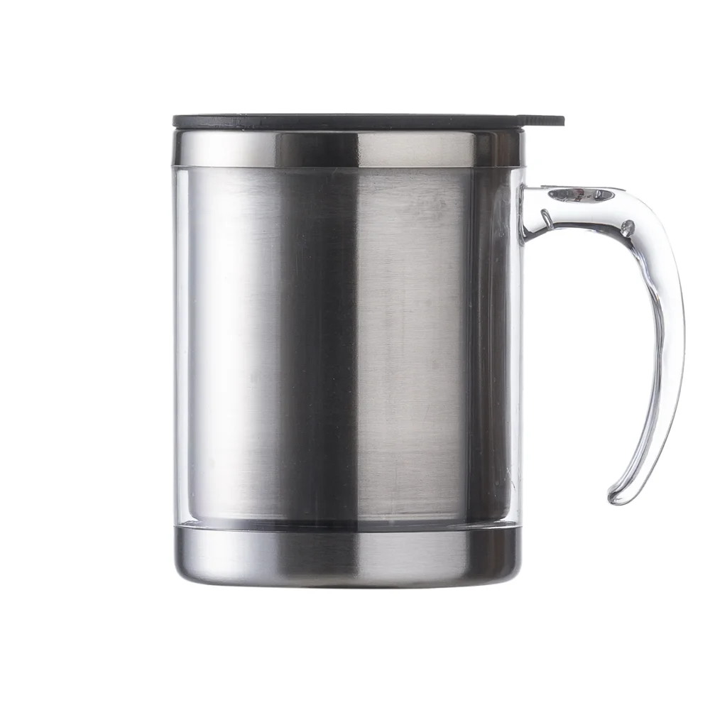 Caneca acrílica 400ml com revestimento inox personalizada