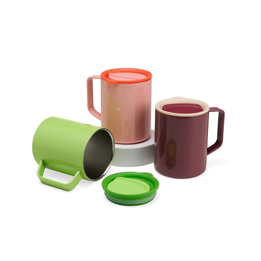 Caneca em inox parede dupla 270ml personalizada