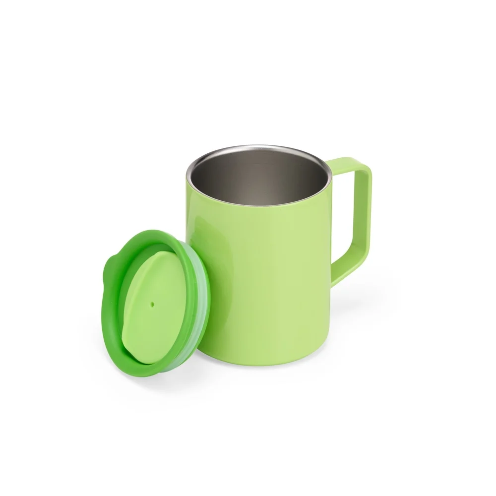 Caneca em inox parede dupla 270ml personalizada