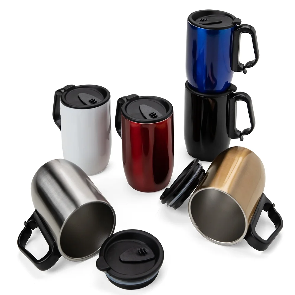 Caneca em inox parede dupla 350ml personalizada