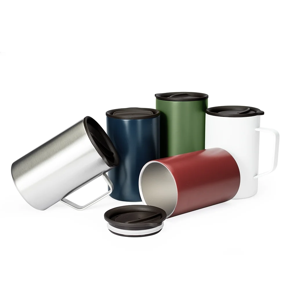 Caneca em inox parede dupla 350ml personalizada