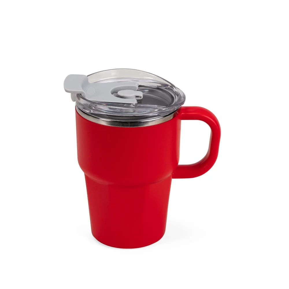 Caneca de parede dupla em inox 550ml personalizada