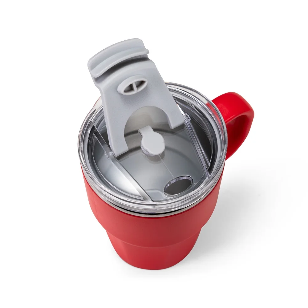 Caneca de parede dupla em inox 550ml personalizada