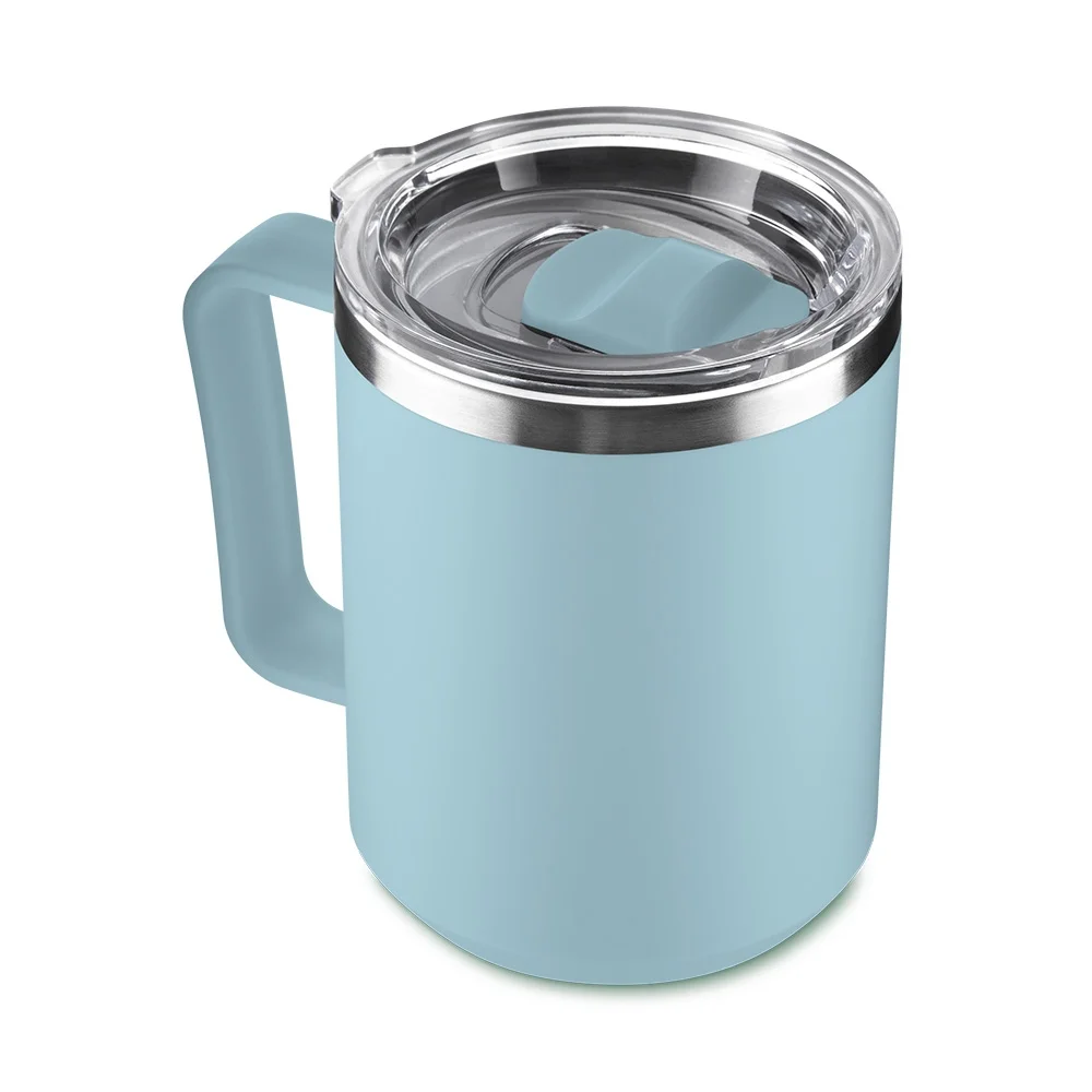 Caneca plástica com interior em inox 450ml personalizada