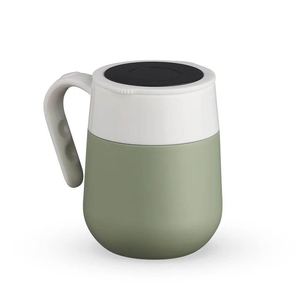 Caneca térmica em inox 500ml com display LED personalizada