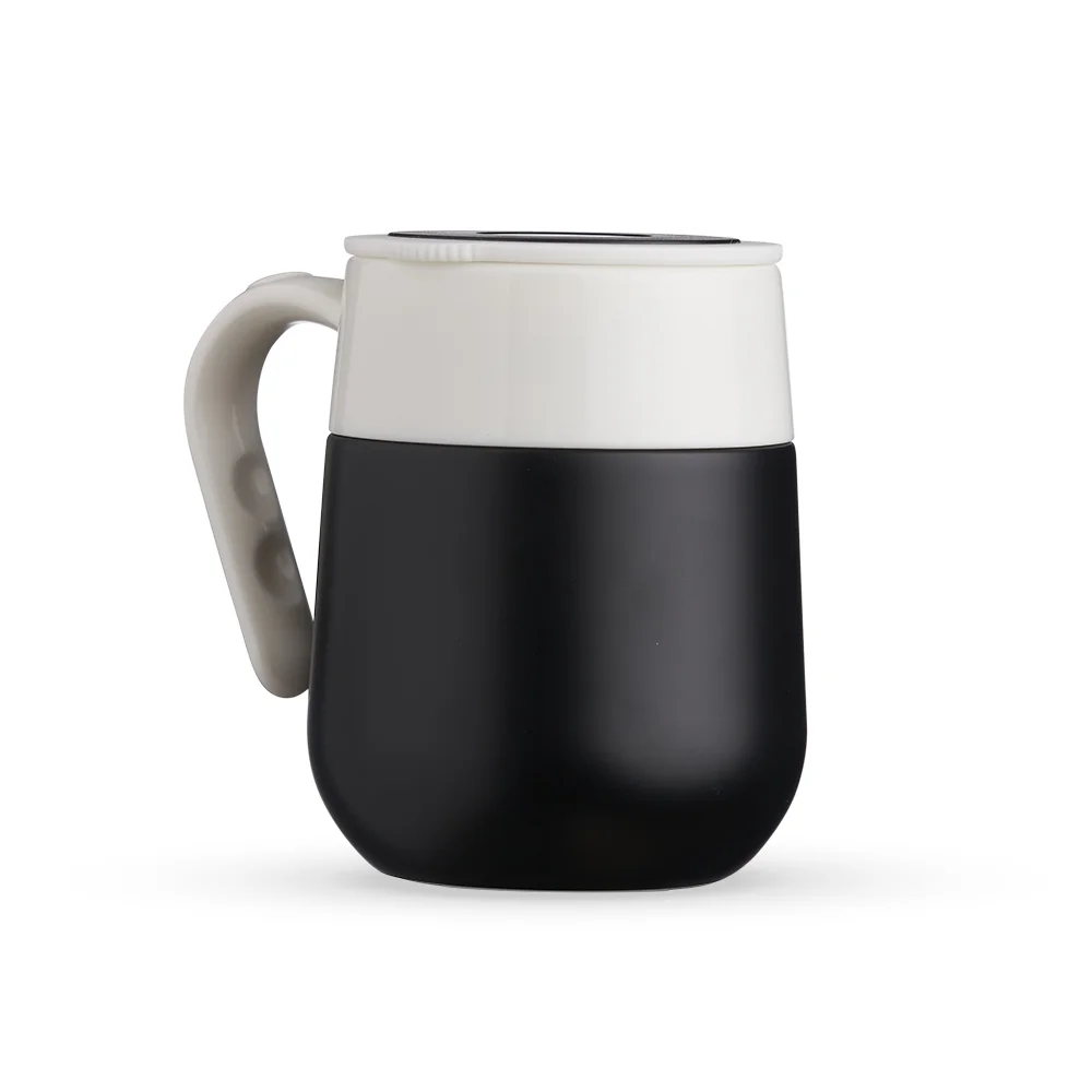 Caneca térmica em inox 500ml com display LED personalizada