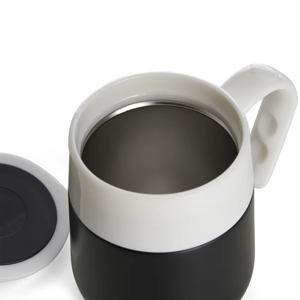 Caneca térmica em inox 500ml com display LED personalizada
