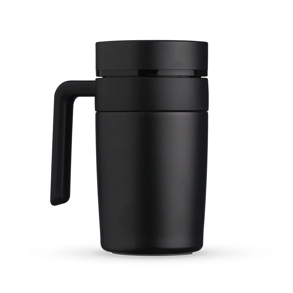 Caneca térmica em inox 500ml com termômetro personalizada