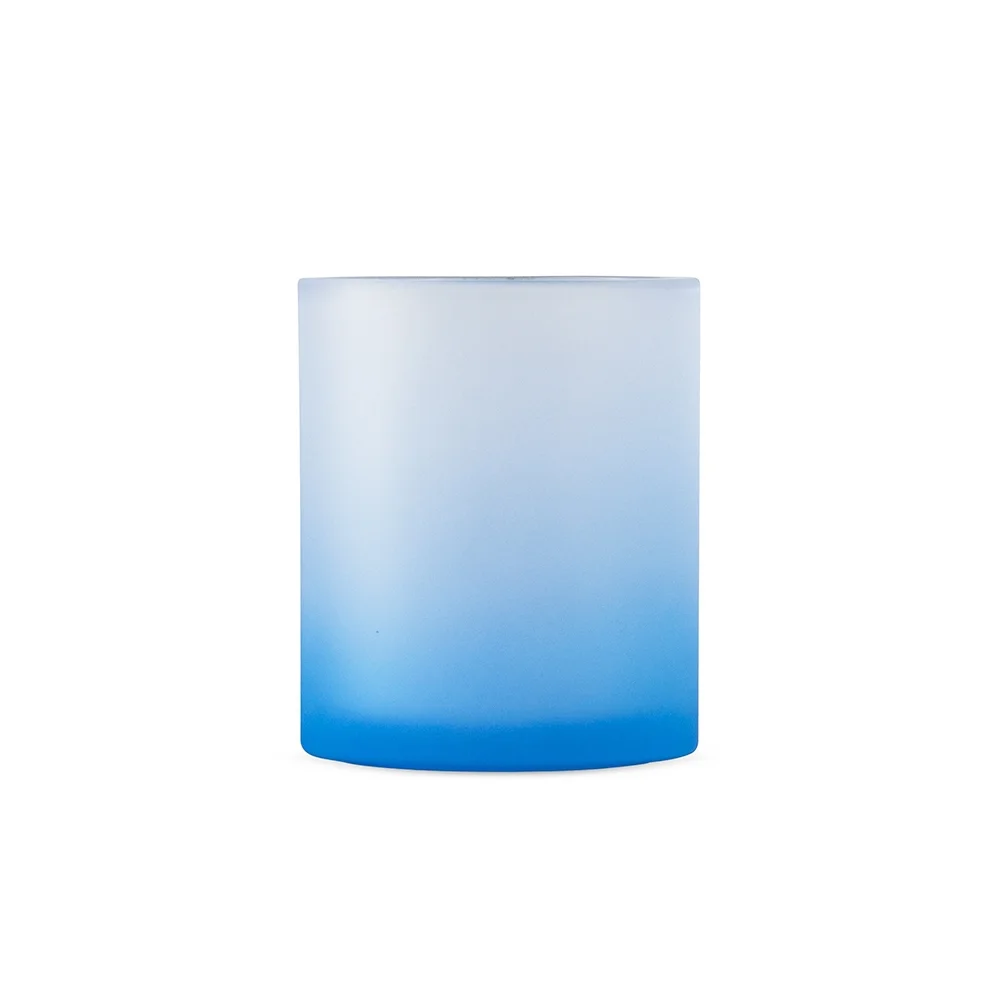 Caneca em vidro degradê 350ml personalizada