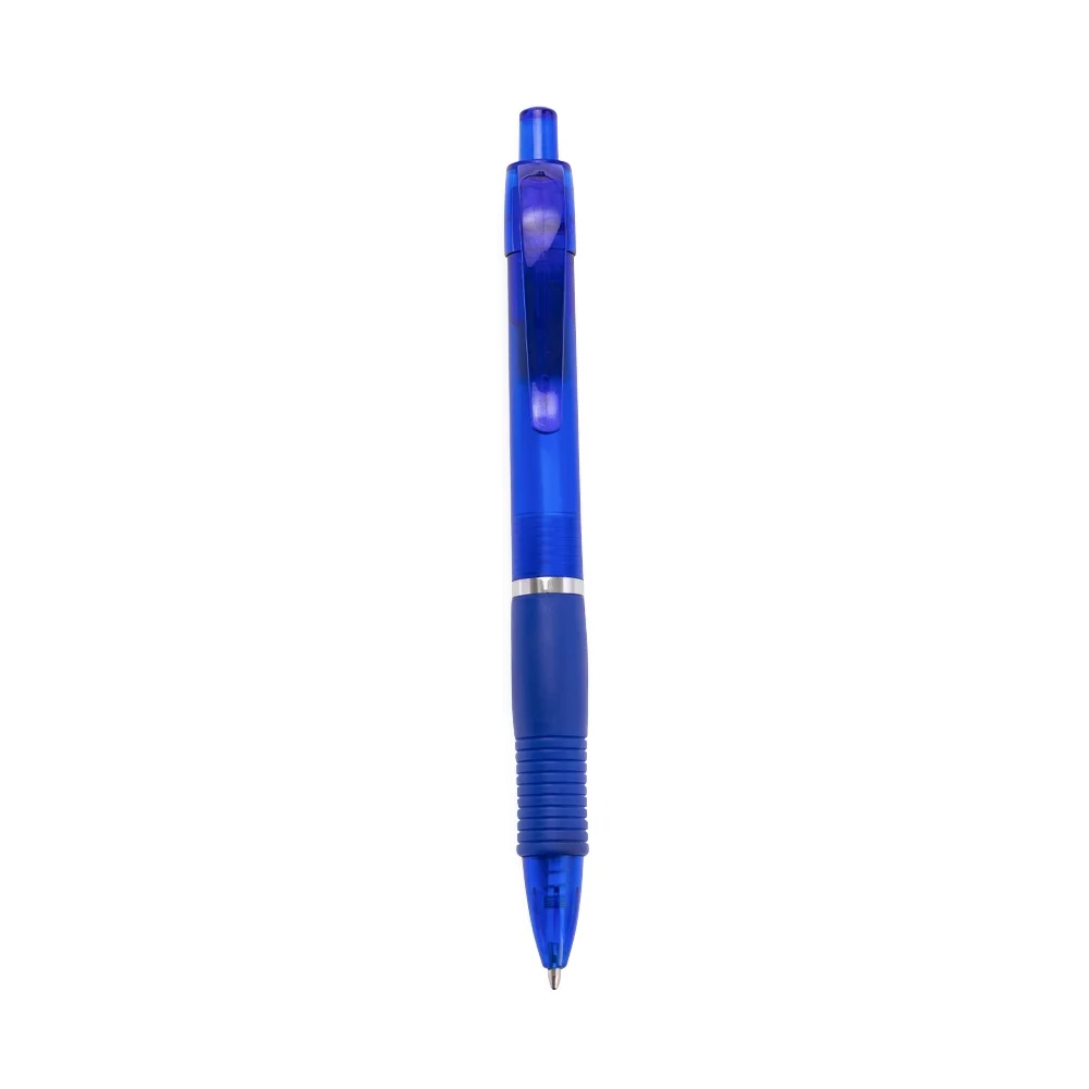 Caneta plástica emborrachada personalizada
