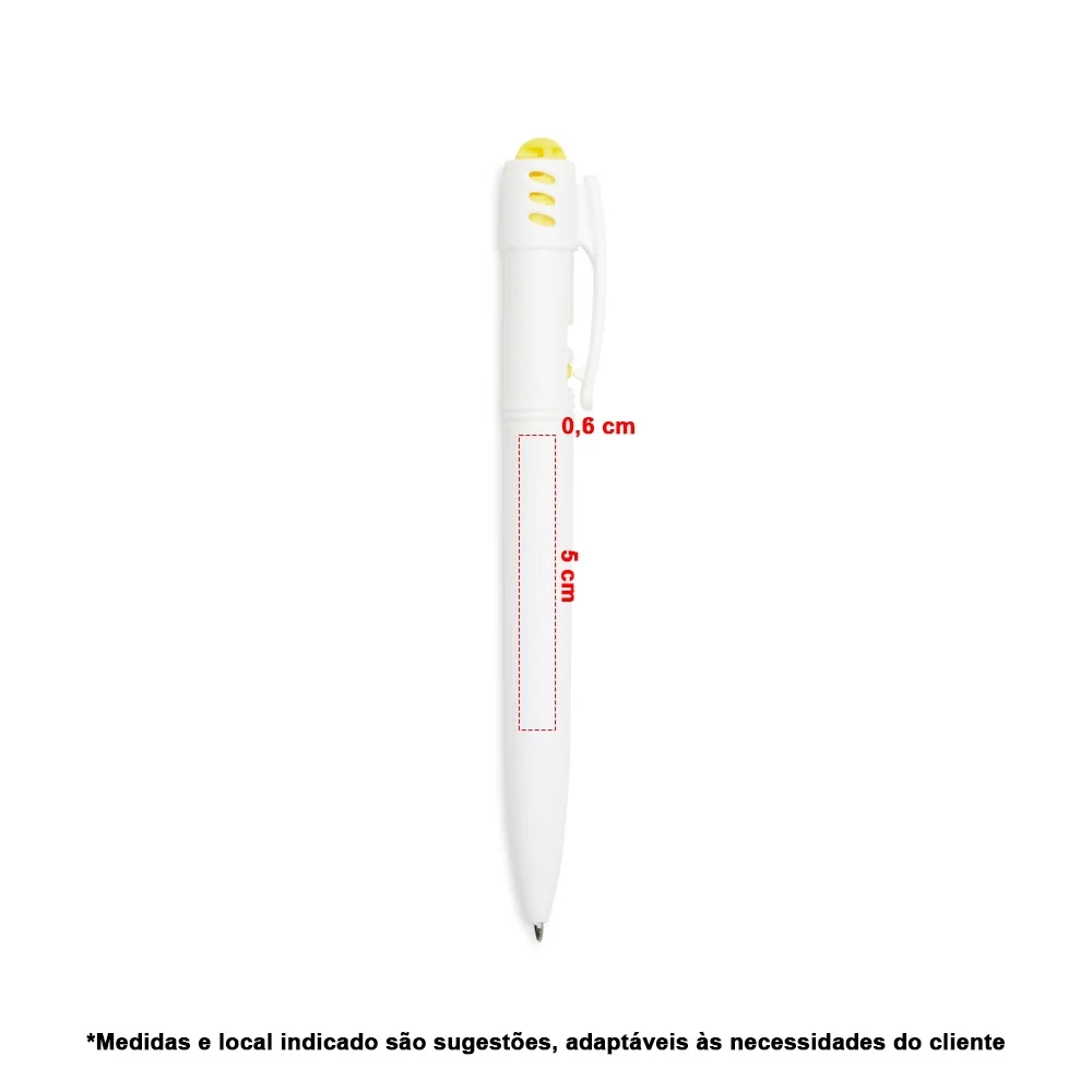 Caneta plástica personalizada