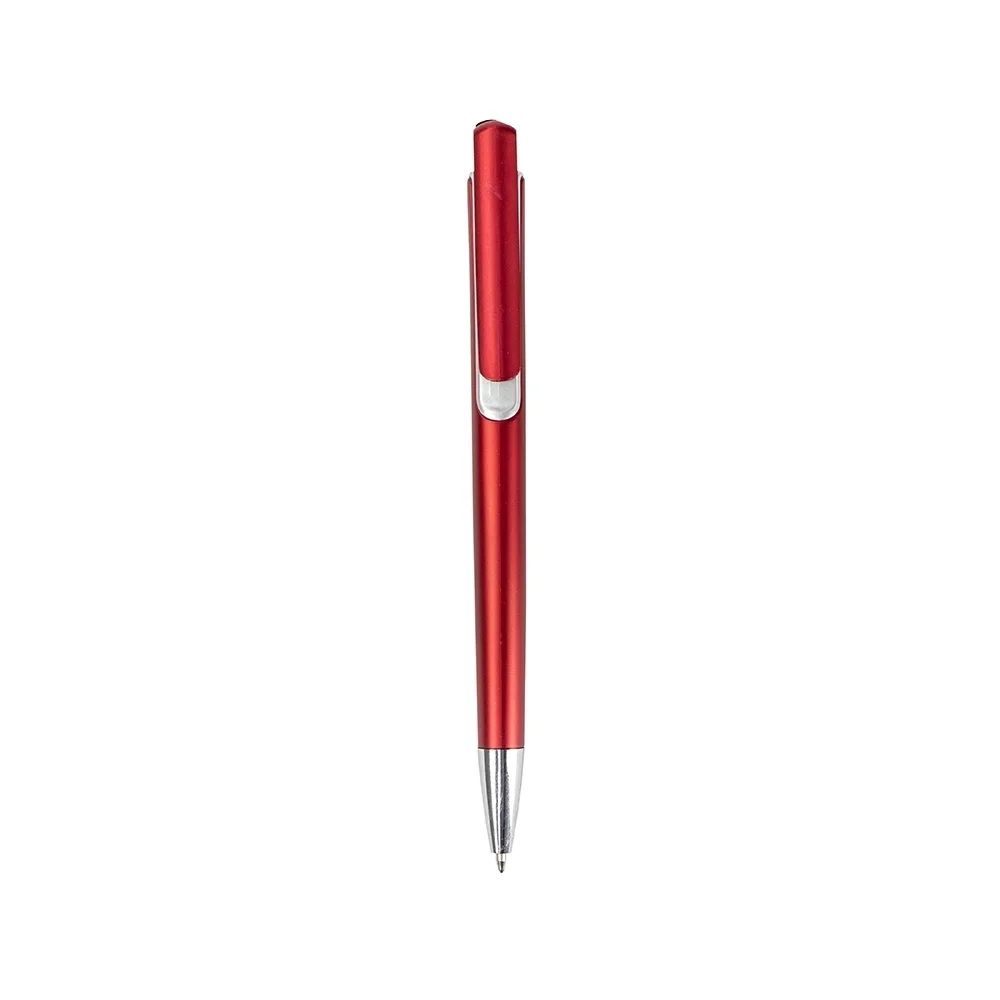 Caneta plástica com suporte para celular personalizada