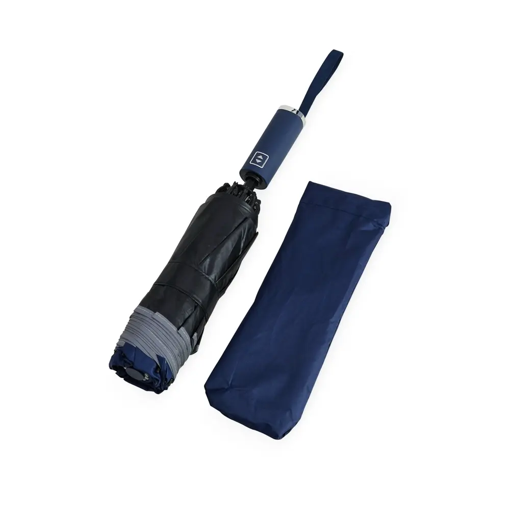 Guarda-chuva automático com bordas refletivas personalizado