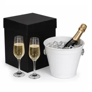 Kit Terranova 187ml com Balde e 2 Taças Personalizado