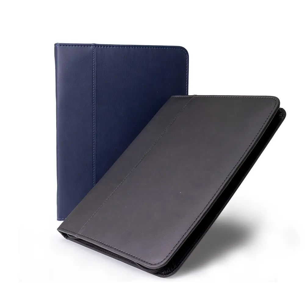 Pasta caderno A4 em couro sintético personalizada