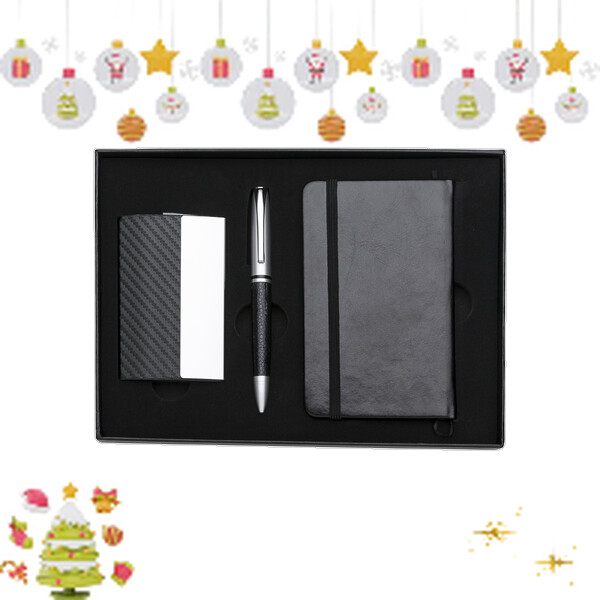 Kit com caderneta A5 e caneta personalizado