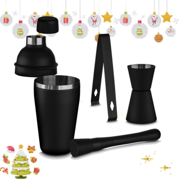 Kit coqueteleira inox personalizado