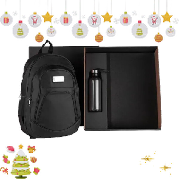 Kit mochila com squeeze personalizado